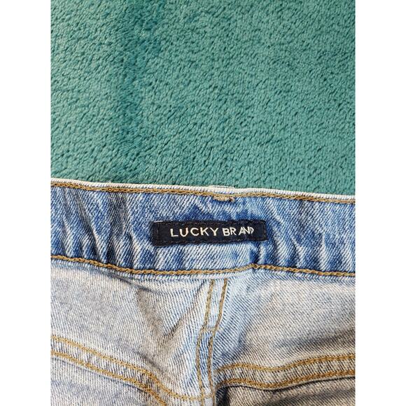Lucky Brand Jeans Sz 10 Womens Blue Stretch Pants Ladies Mid Rise Boyfriend - Picture 3 of 14